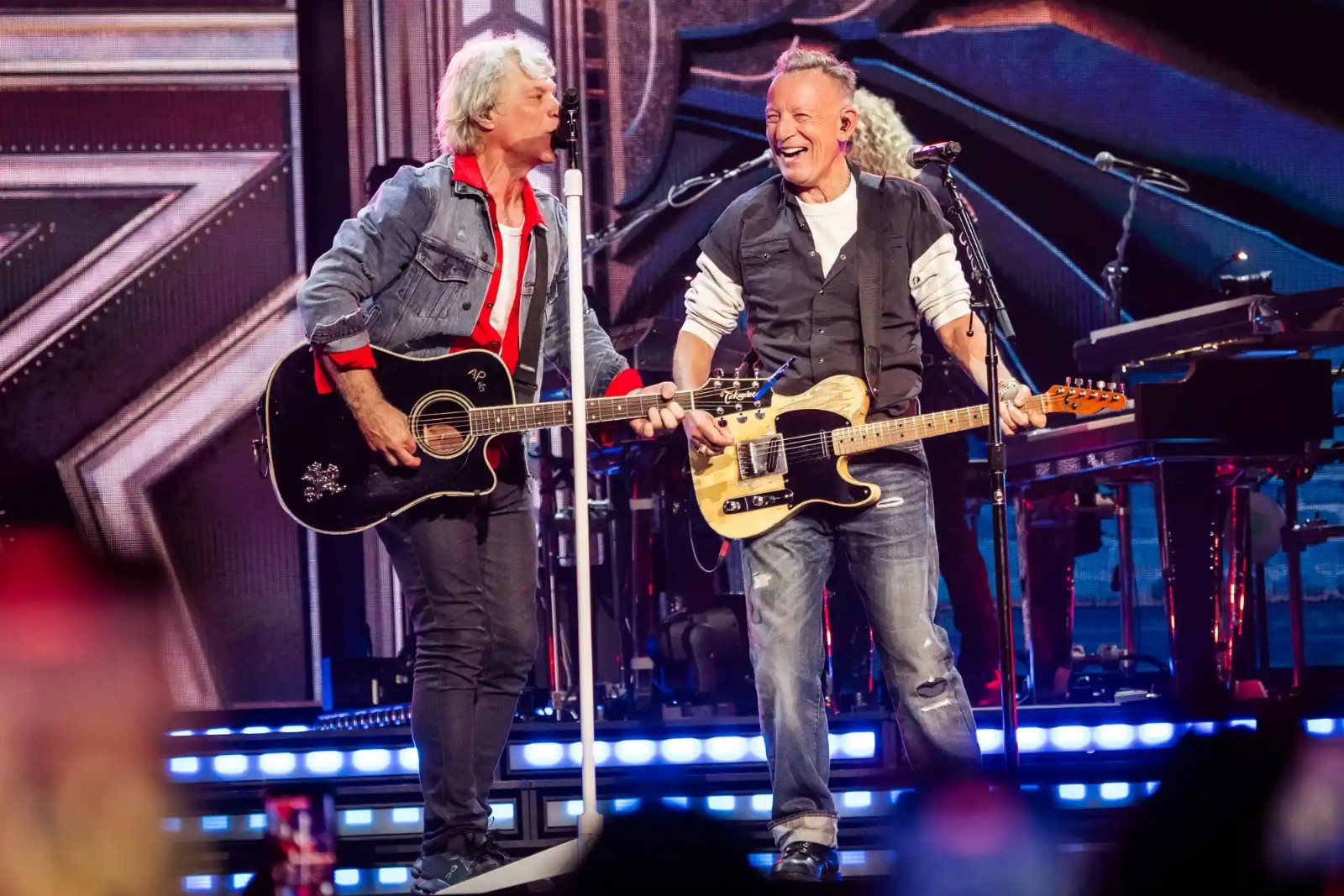 Bon Jovi encerra temporada no Madison Square Garden com Bruce Springsteen no palco