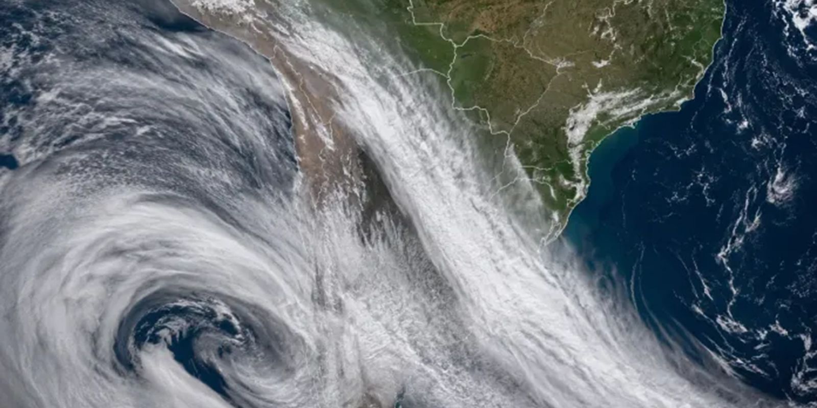 Brasil não será afetado por rio atmosférico que atinge o Chile, diz Inmet