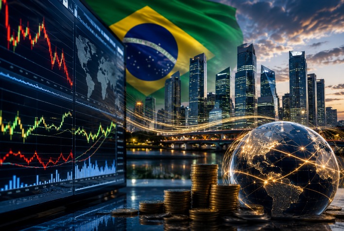 Brasil registra déficit em conta corrente de US$ 2,33 bilhões em junho, mas investimentos estrangeiros superam expectativas