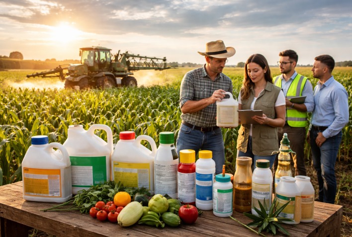 Brasil se destaca como líder global em defensivos agrícolas e atrai bilhões em investimentos