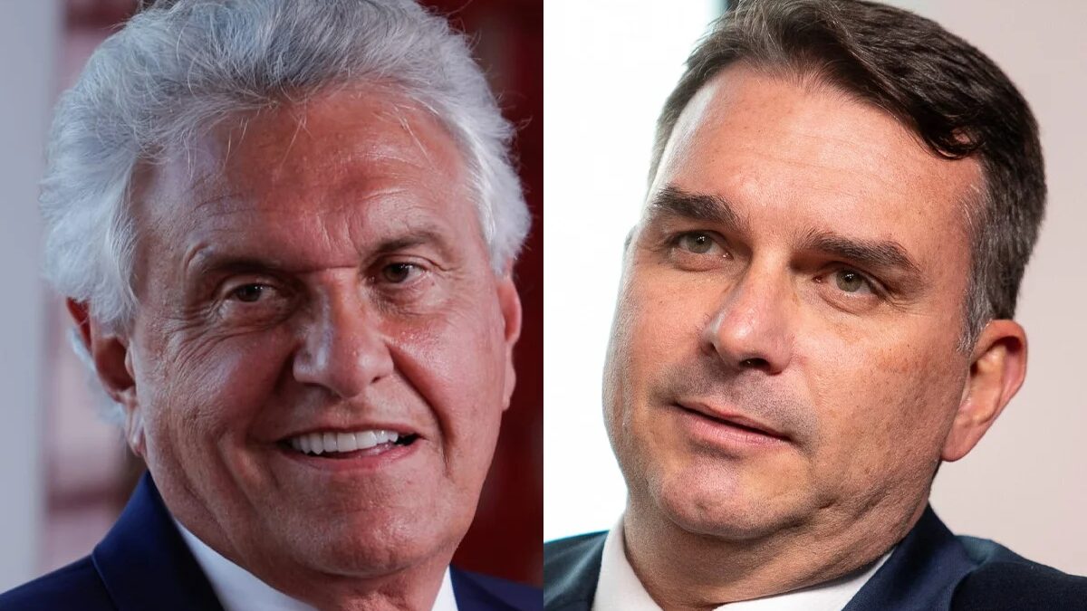 Caiado acusa Flávio Bolsonaro de "conspirar" contra economia do Brasil