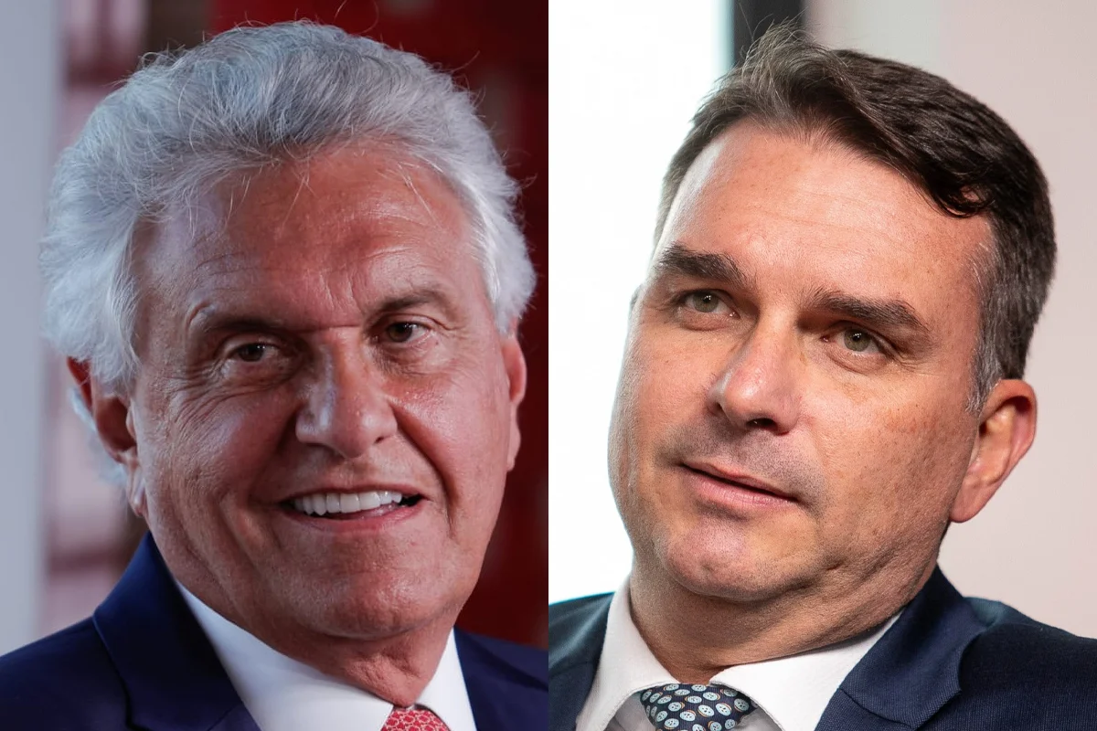 Caiado acusa Flávio Bolsonaro de "conspirar" contra economia do Brasil