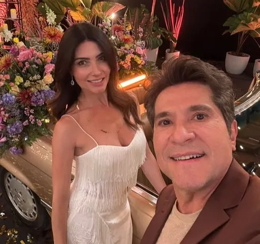Cantor Daniel homenageia esposa Aline com fotos raras e declaração emocionante no aniversário dela