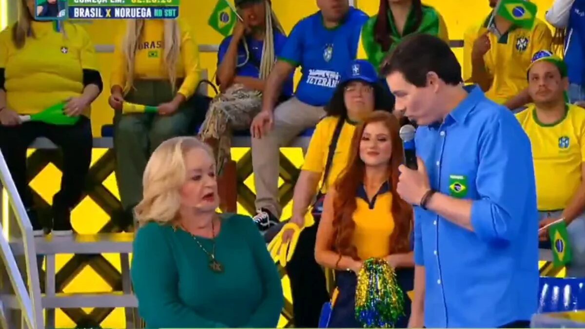 Celso Portiolli provoca vidente ao vivo sobre gol de Paquetá em jogo do Brasil