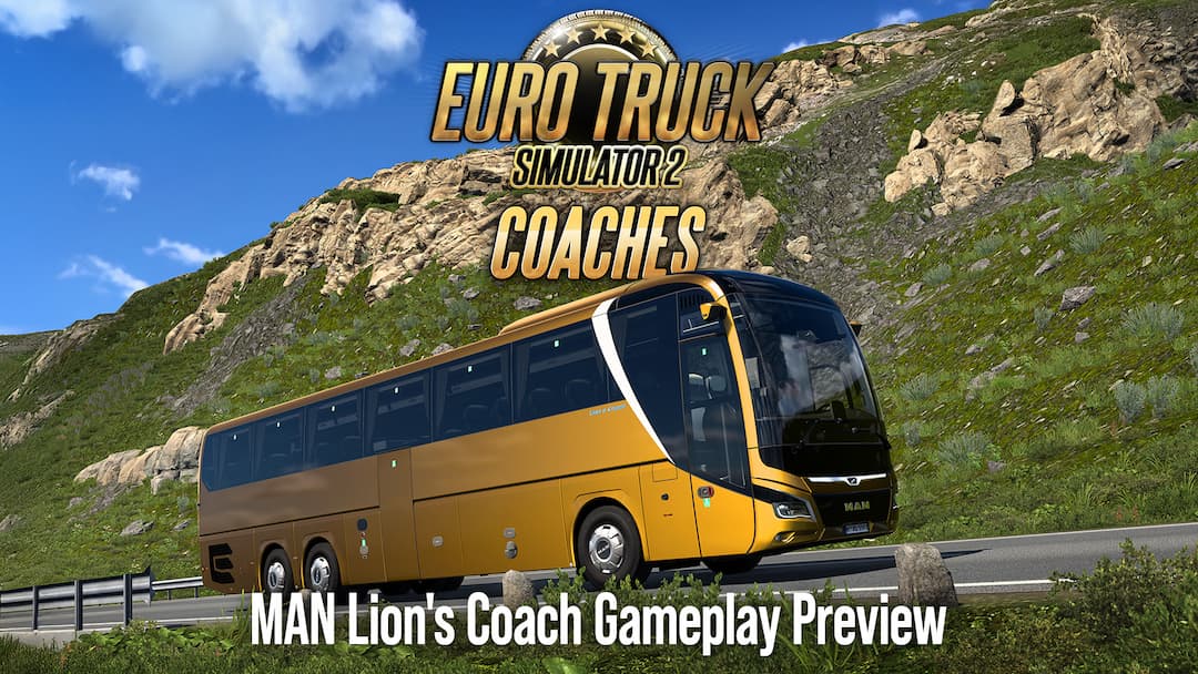 Coaches DLC traz novas rotas de ônibus para Euro Truck Simulator 2