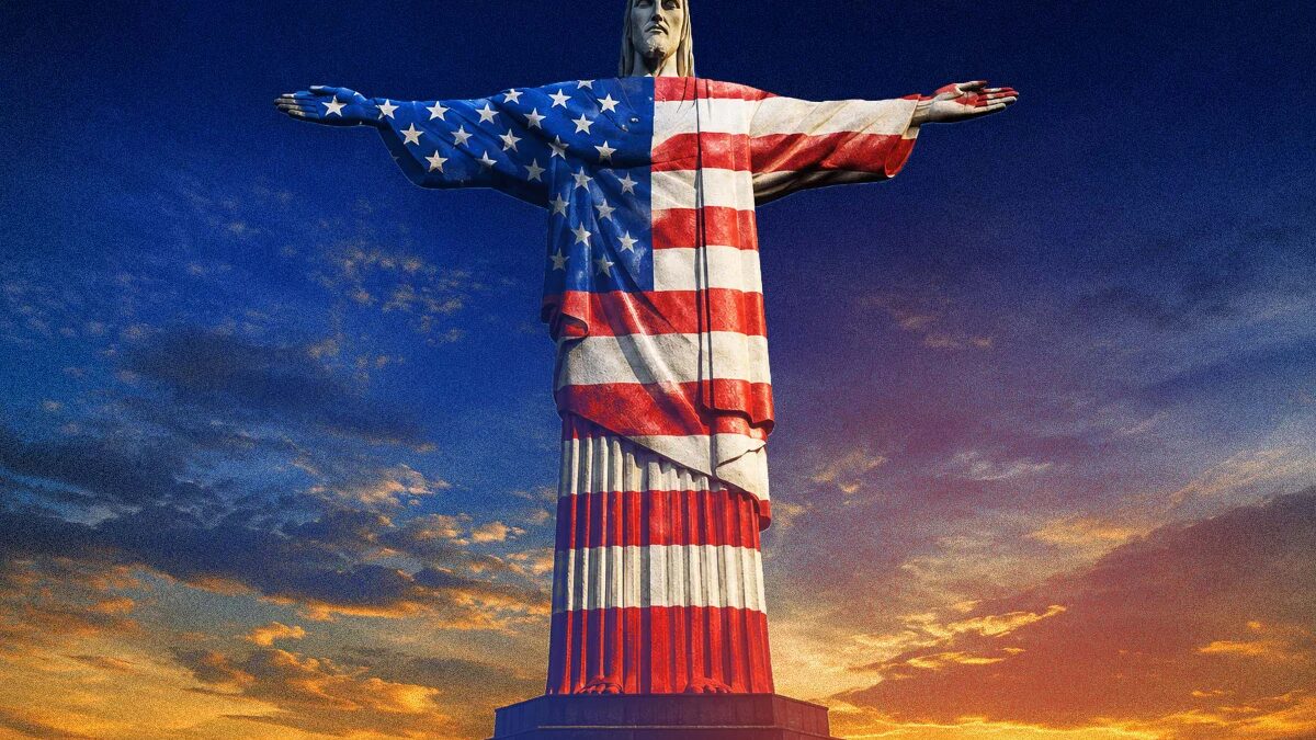 Cristo Redentor e Torre de TV iluminam-se com as cores dos EUA no Dia da Independência