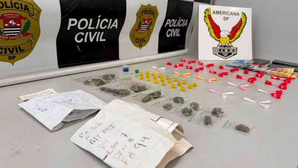 DISE fecha banca de drogas em Sumaré e apreende 88 porções durante operação