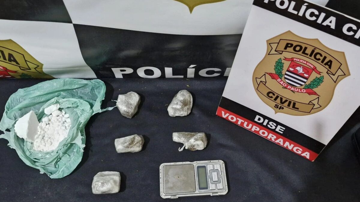 DISE prende casal por tráfico de drogas em Votuporanga, SP, nesta quarta-feira