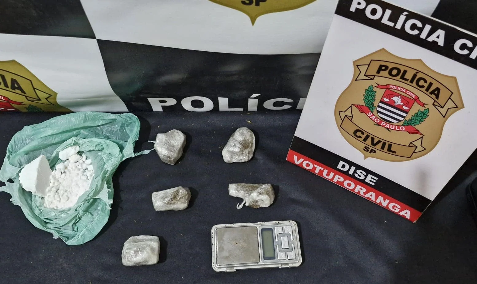 DISE prende casal por tráfico de drogas em Votuporanga, SP, nesta quarta-feira