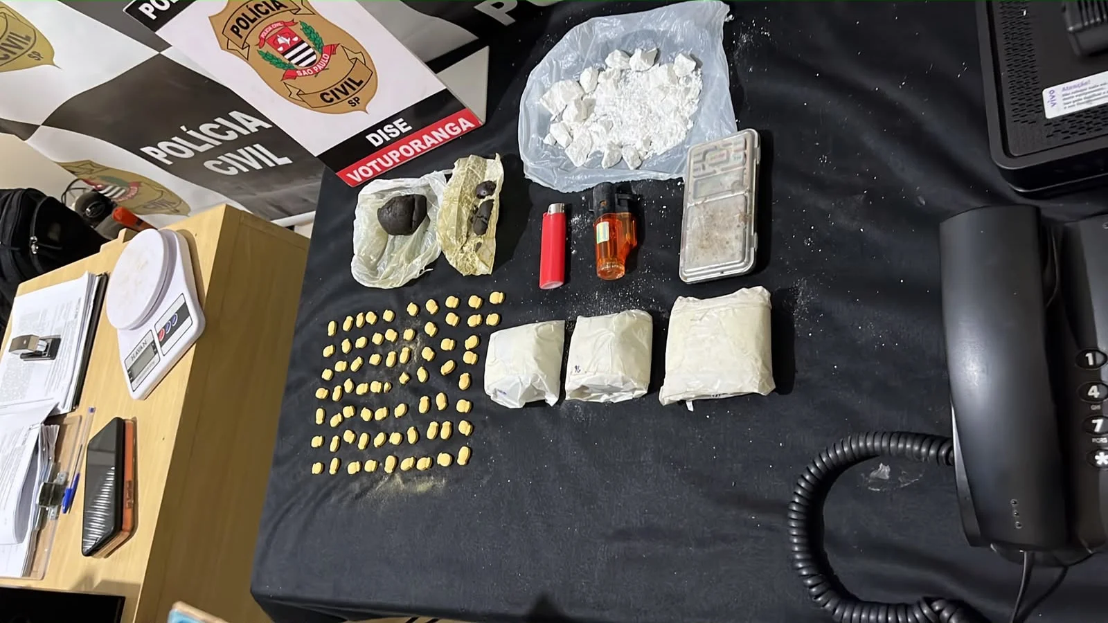 DISE prende homem com dry ice e ecstasy em Votuporanga durante operação policial