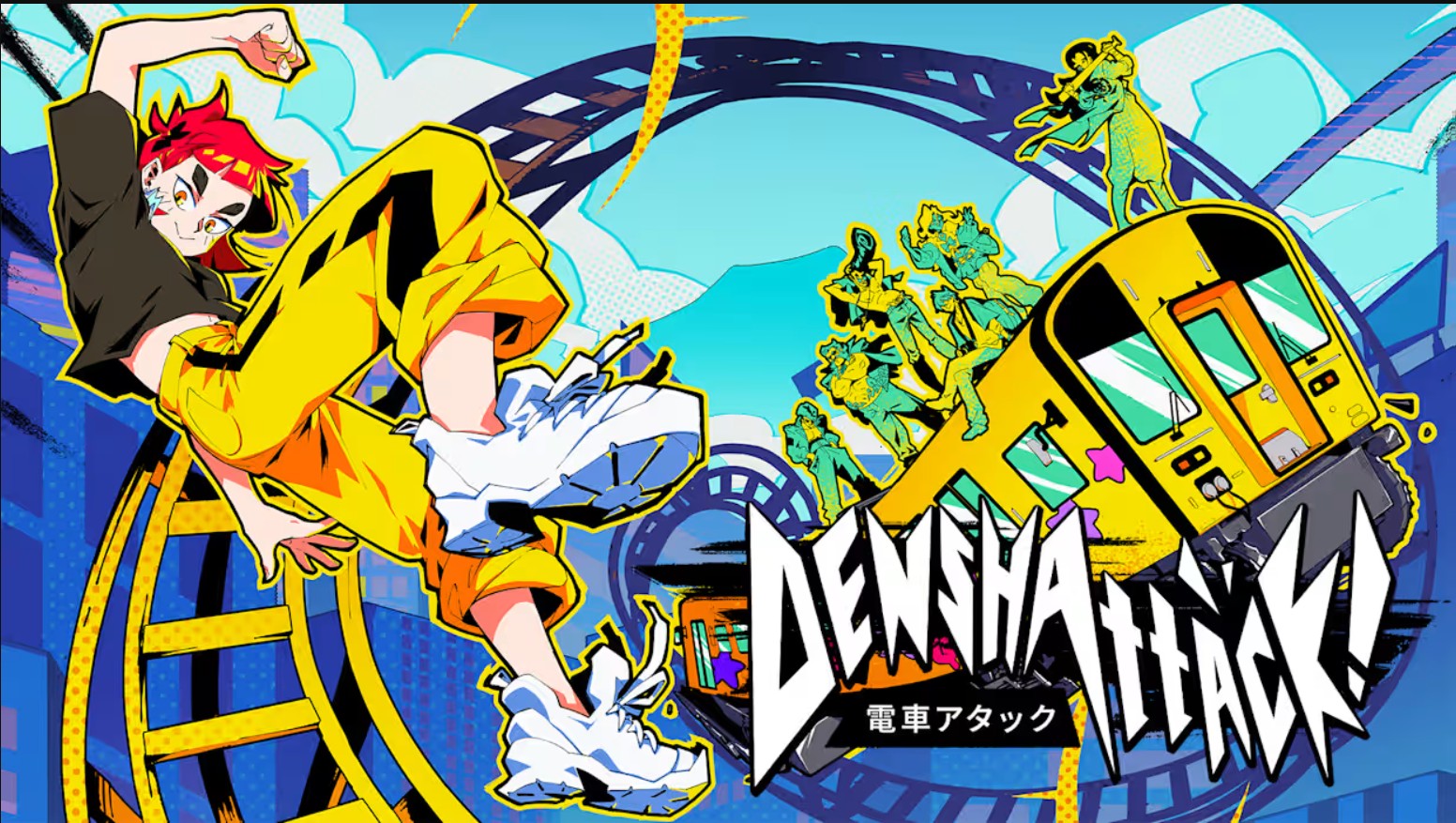 Denshattack! transforma trens em skates e entrega diversão arcade inovadora