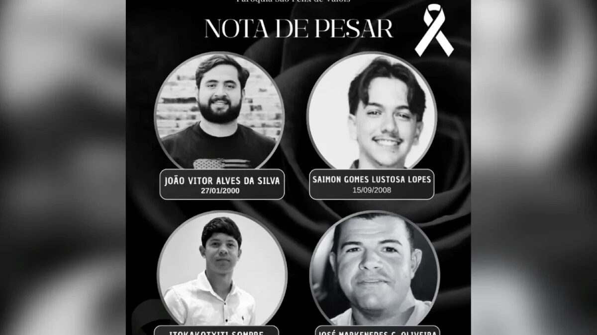 Descarga elétrica em acampamento católico no Pará deixa 4 mortos e 1 ferido