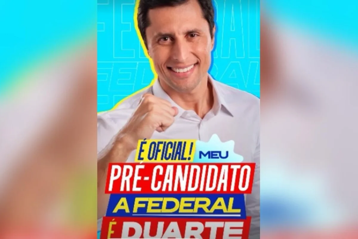 Duarte Júnior critica Avante por barrar candidatura ao Senado e promete reeleição na Câmara