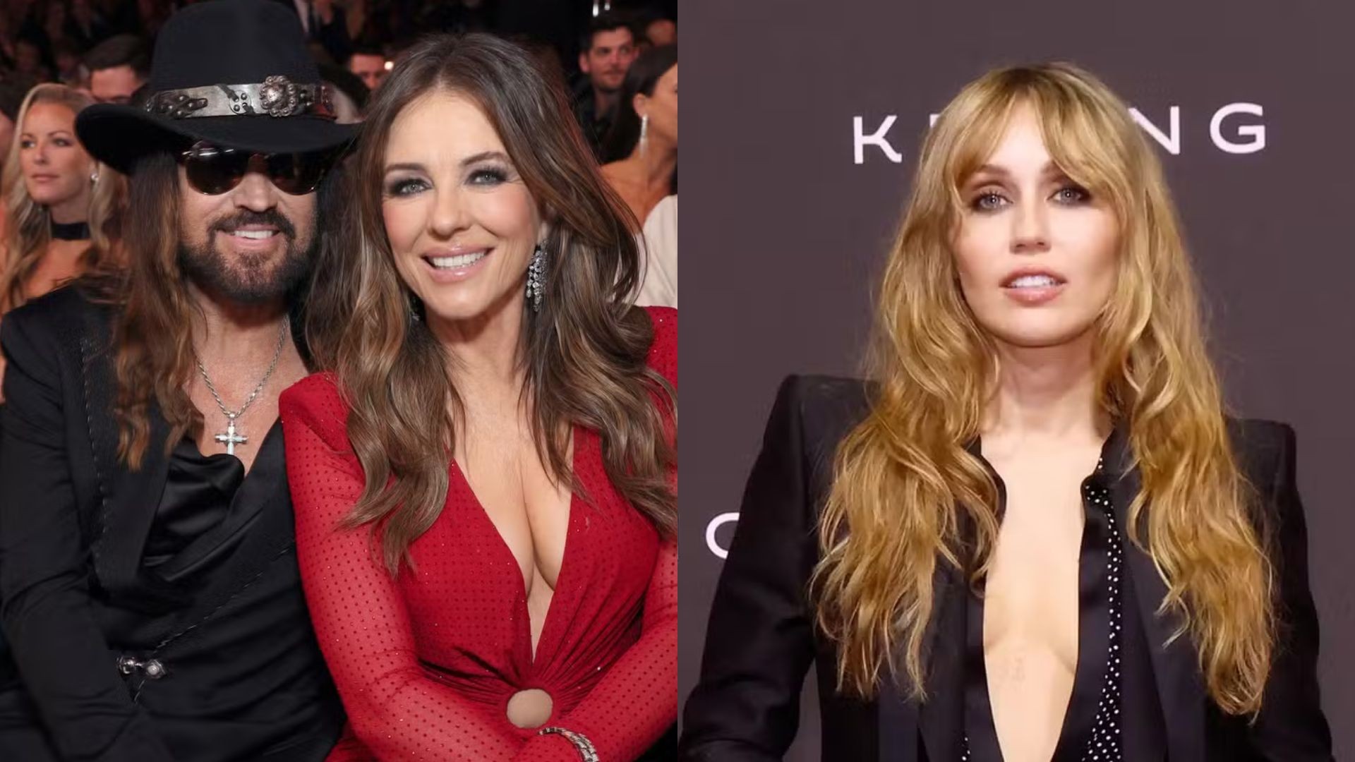Elizabeth Hurley revela conexão com Miley Cyrus antes de namoro com seu pai