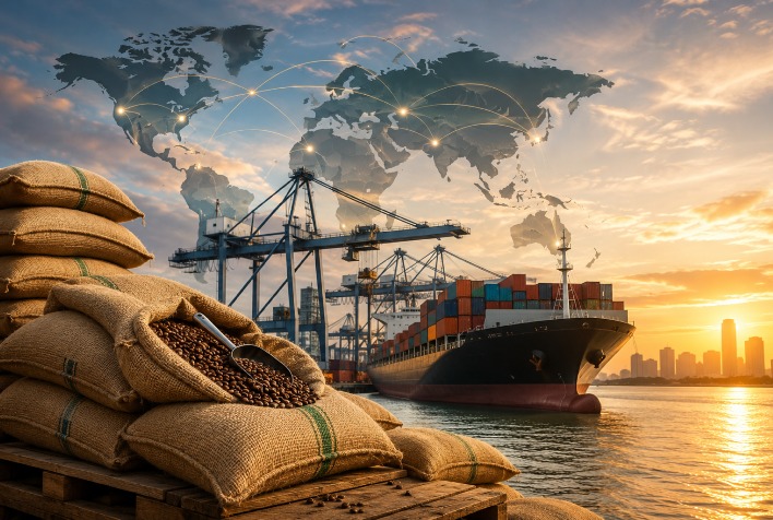 Exportações de café caem 15,7%, mas receita se mantém em US$ 14,6 bilhões