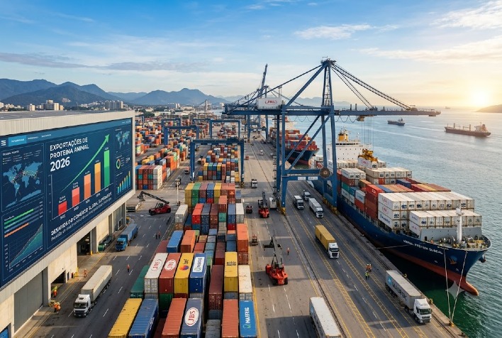 Exportações de proteína animal do Brasil devem crescer em 2026, diz ABPA