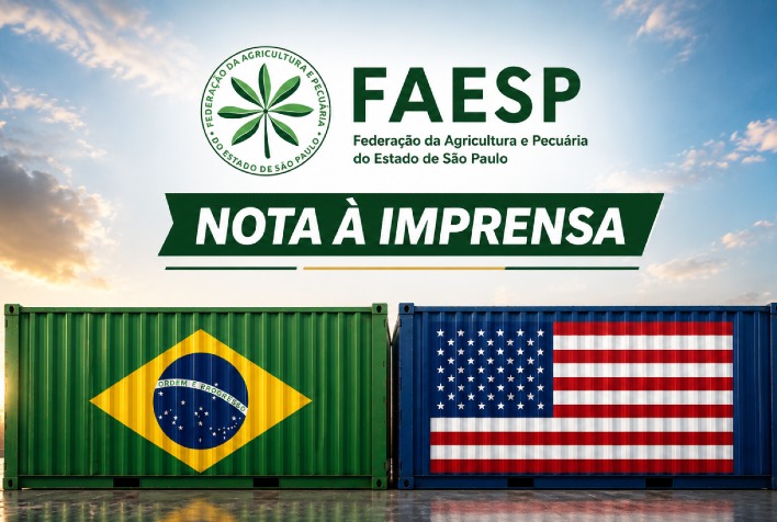 Faesp pede negociação com EUA e alerta sobre impactos de nova tarifa de 25%