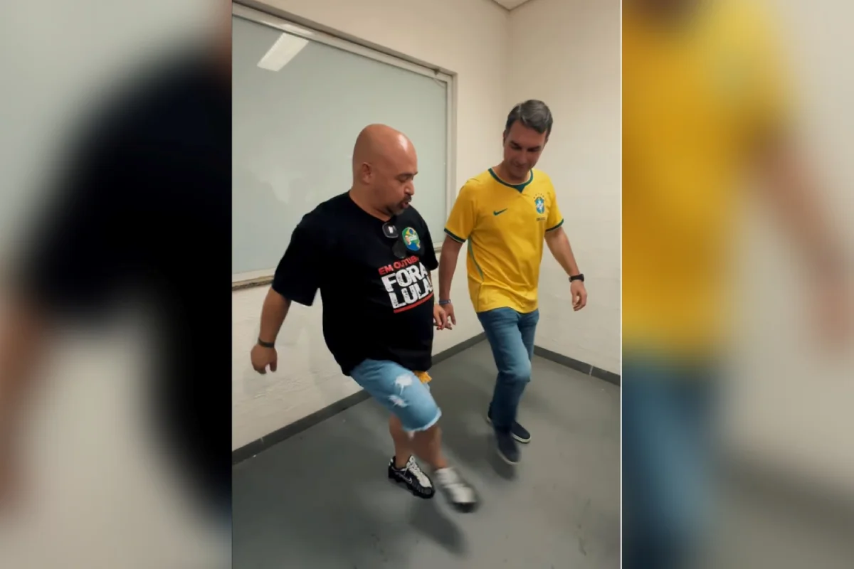 Flávio Bolsonaro dança funk em vídeo e responde a críticas sobre "dancinha"