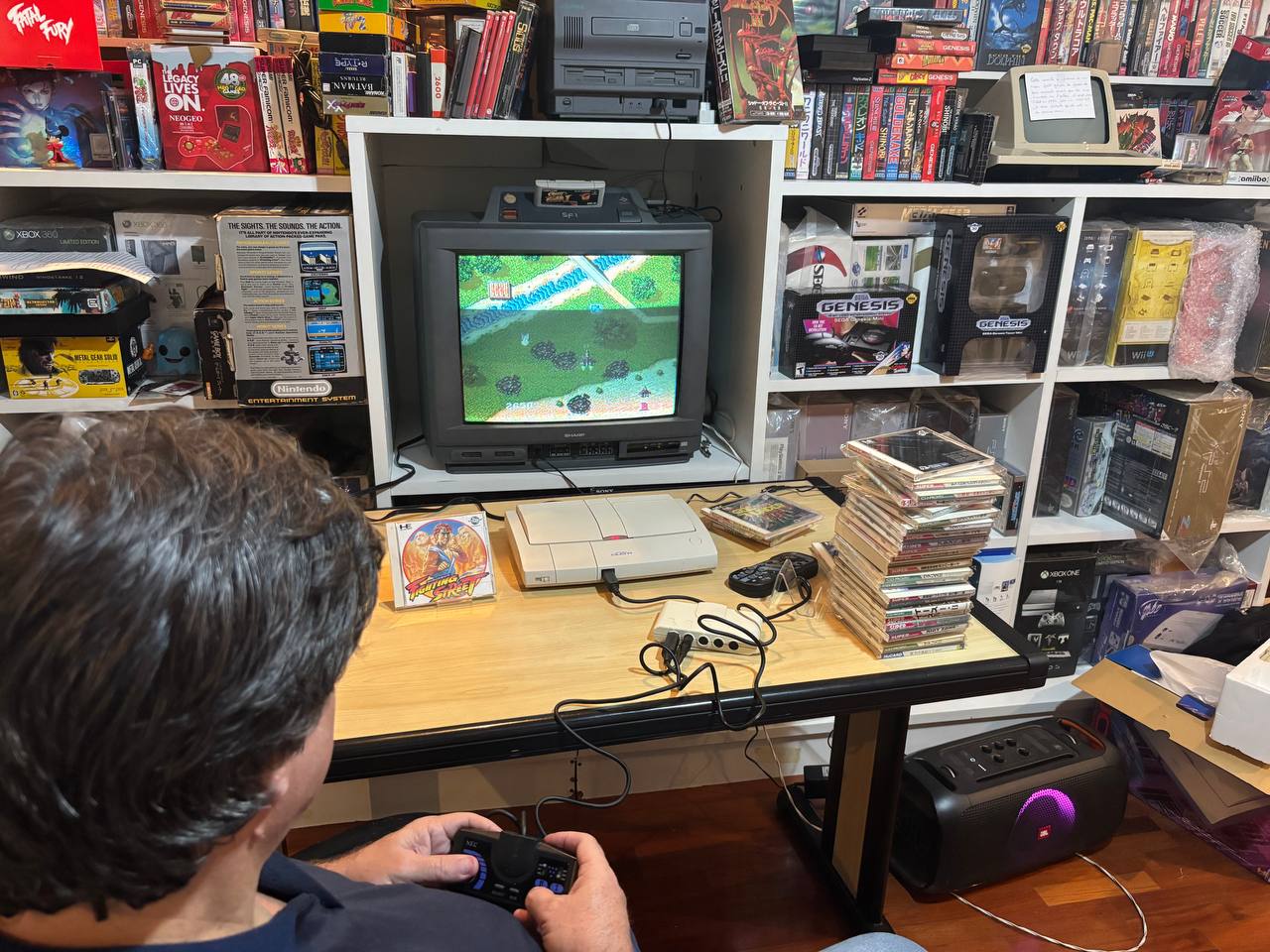 Gilão exibe uma das maiores coleções de games do mundo em Piracicaba