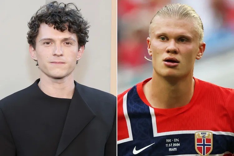 Haaland aceita convite de Tom Holland para jantar após meses de silêncio