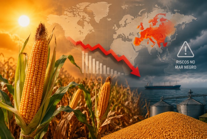IGC reduz previsão da safra mundial de milho devido a ondas de calor na Europa