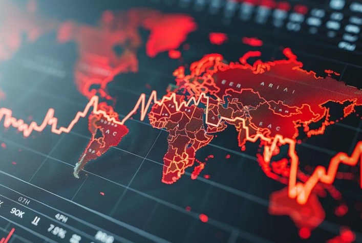 Ibovespa busca recuperação enquanto mercados globais enfrentam volatilidade