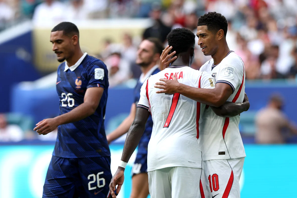 Inglaterra vence França por 6 a 4 e faz história na disputa de 3º lugar da Copa 2026