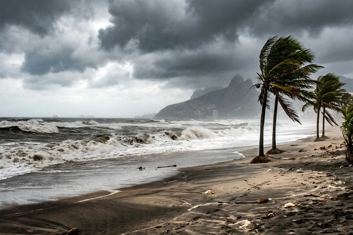 Inmet alerta para vendavais e tempestades em Santa Catarina nesta terça-feira