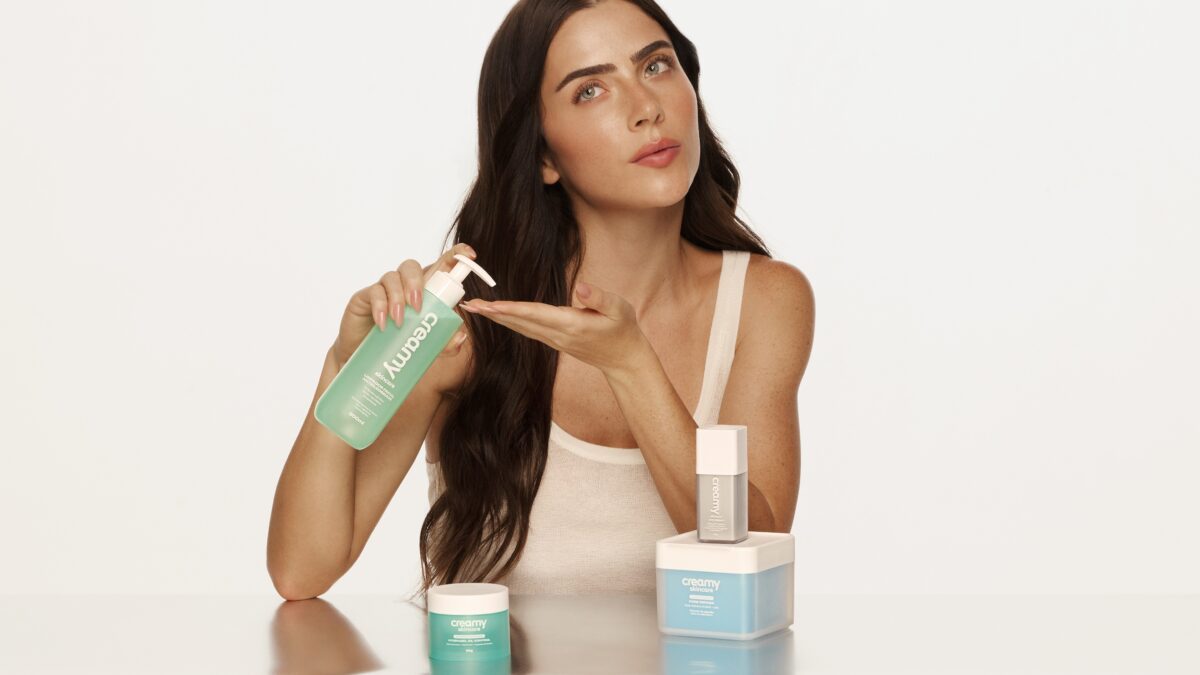 Jade Picon revela sua rotina de skincare prática e eficaz com a Creamy
