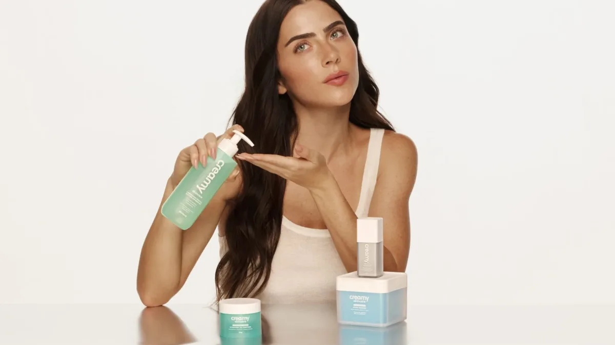 Jade Picon revela sua rotina de skincare prática e eficaz com a Creamy
