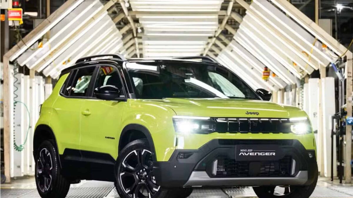 Jeep Avenger inicia produção no Brasil e chega às concessionárias ainda este semestre