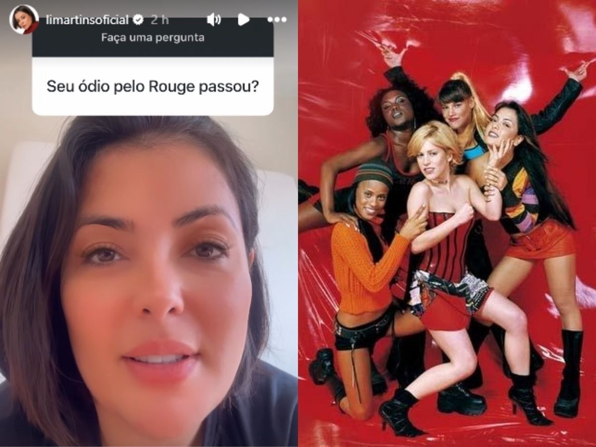 Li Martins esclarece rumores sobre desentendimentos com o Rouge e reafirma carinho pelo grupo.