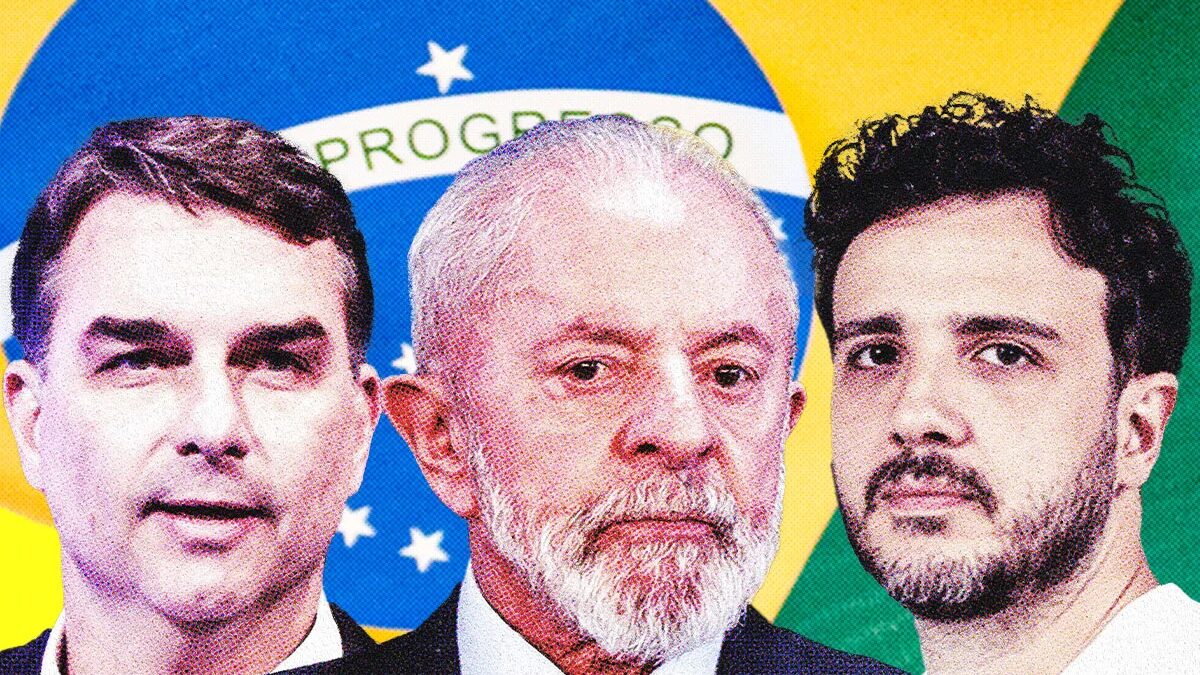 Lula lidera com 44,9% em pesquisa para o 1º turno, Flávio tem 35,8%