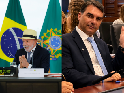 Lula lidera pesquisa Datafolha com 48% contra 43% de Flávio Bolsonaro no 2º turno