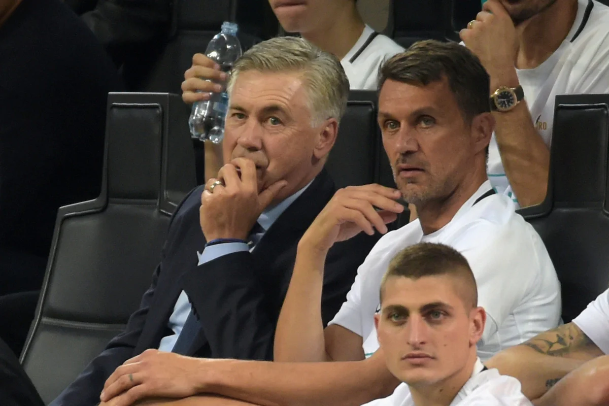 Maldini revela que conversou com Ancelotti antes de negociar com Guardiola