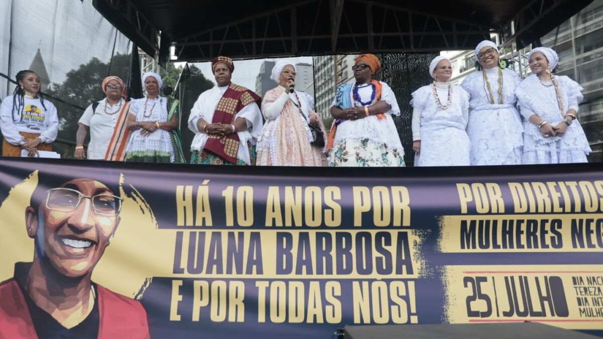 Marcha das Mulheres Negras em SP homenageia Luana Barbosa e clama por justiça