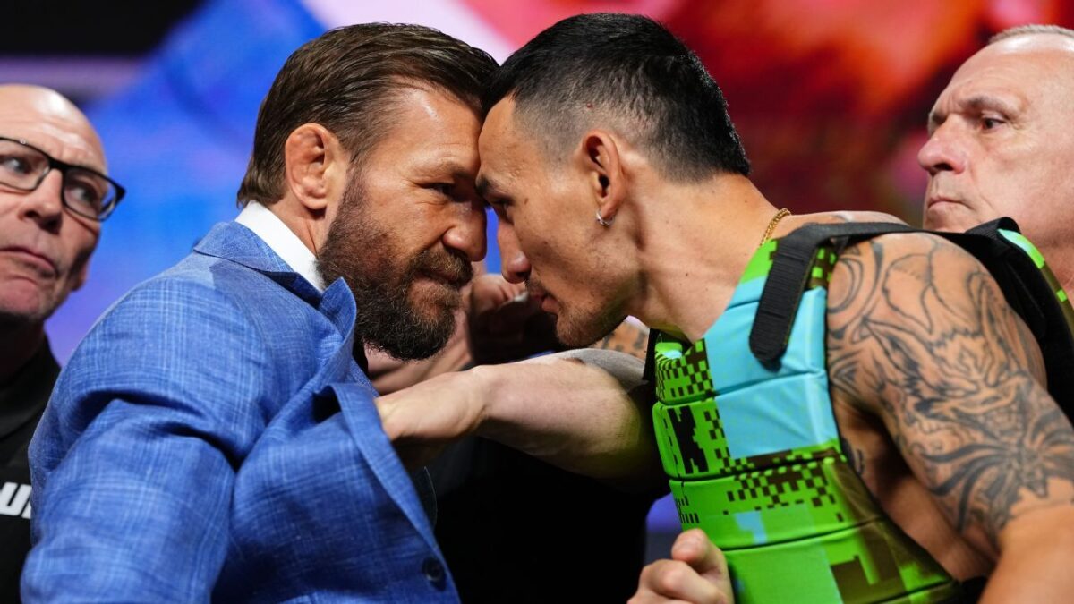 McGregor promete "destruição" de Holloway em 10 segundos no UFC 329