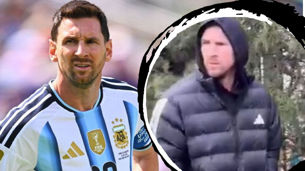 Messi gera comoção em jogo do Leones de Rosario na Argentina