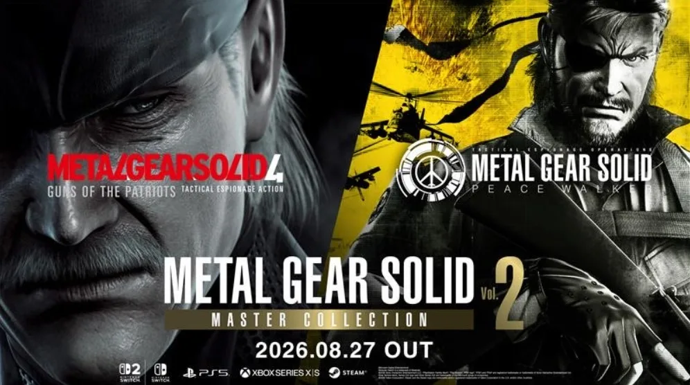 Metal Gear Solid Master Collection Vol. 2 chega em 27 de agosto com melhorias nos consoles