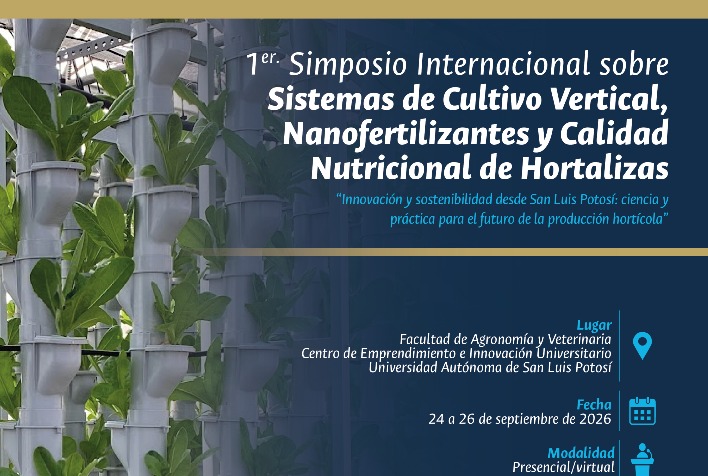 México sediará simpósio sobre agricultura vertical e nanofertilizantes em setembro de 2026
