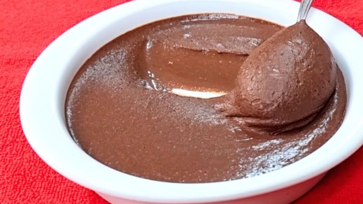 Mousse saudável tipo Nutella sem leite condensado: sabor e dieta em harmonia