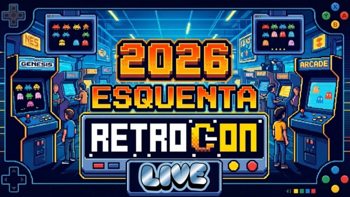Mr Games Talk apresenta programa especial em aquecimento para a Retrocon 2026