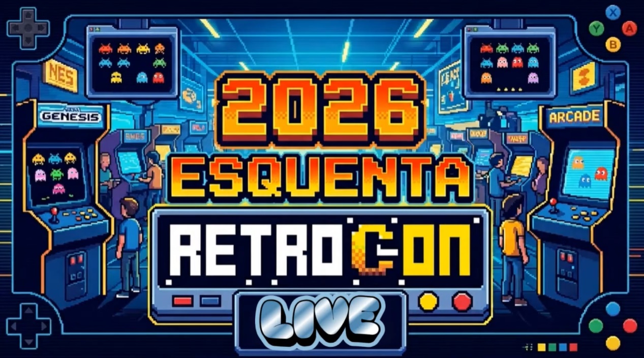 Mr Games Talk apresenta programa especial em aquecimento para a Retrocon 2026