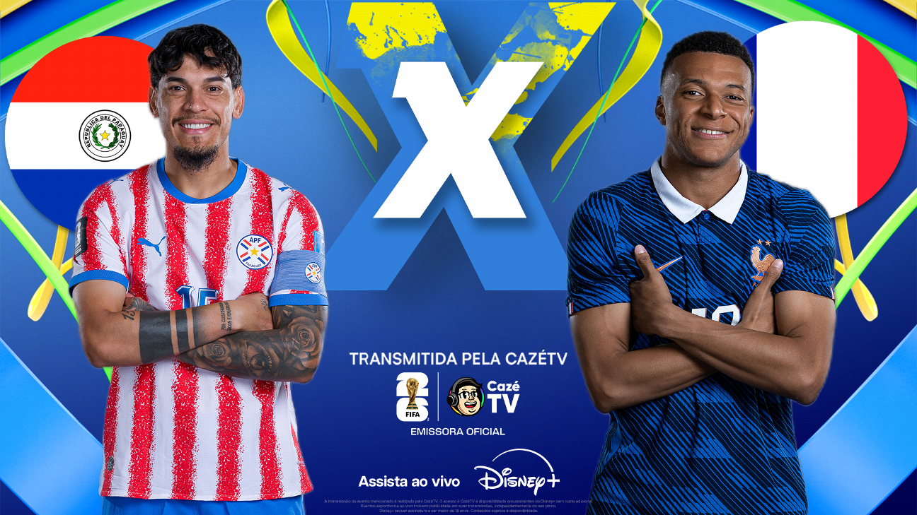 Paraguai e França duelam hoje às 18h por vaga nas quartas da Copa do Mundo
