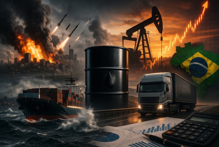 Petróleo se aproxima de US$ 100 com tensões no Oriente Médio e riscos ao abastecimento global