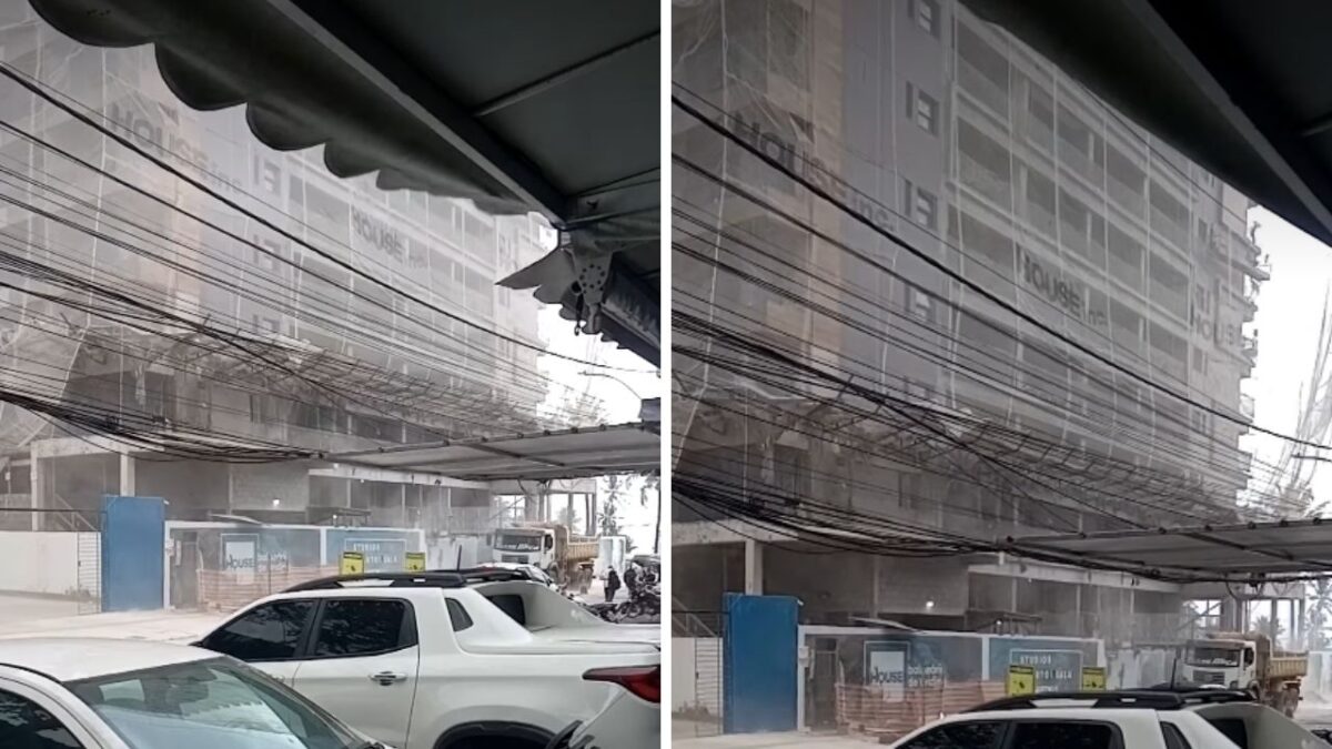 Poeira de construção em Ondina gera reclamações de moradores e comerciantes