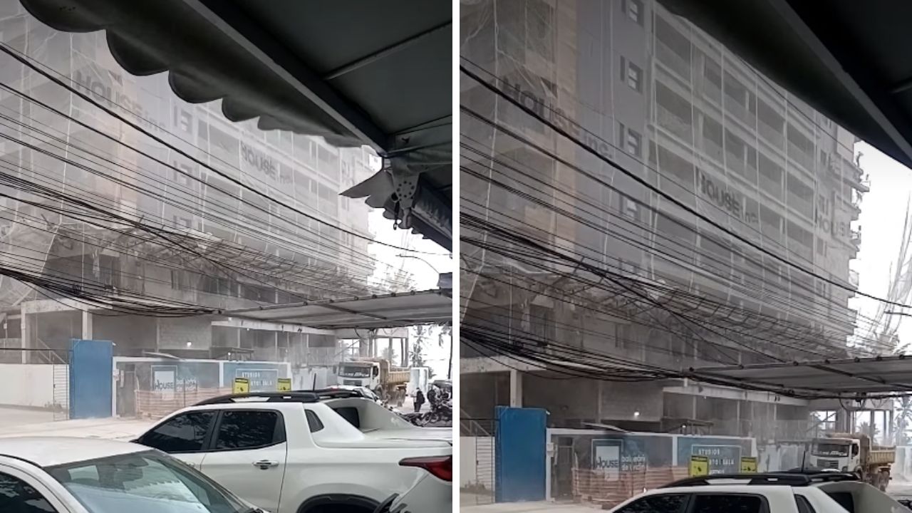 Poeira de construção em Ondina gera reclamações de moradores e comerciantes