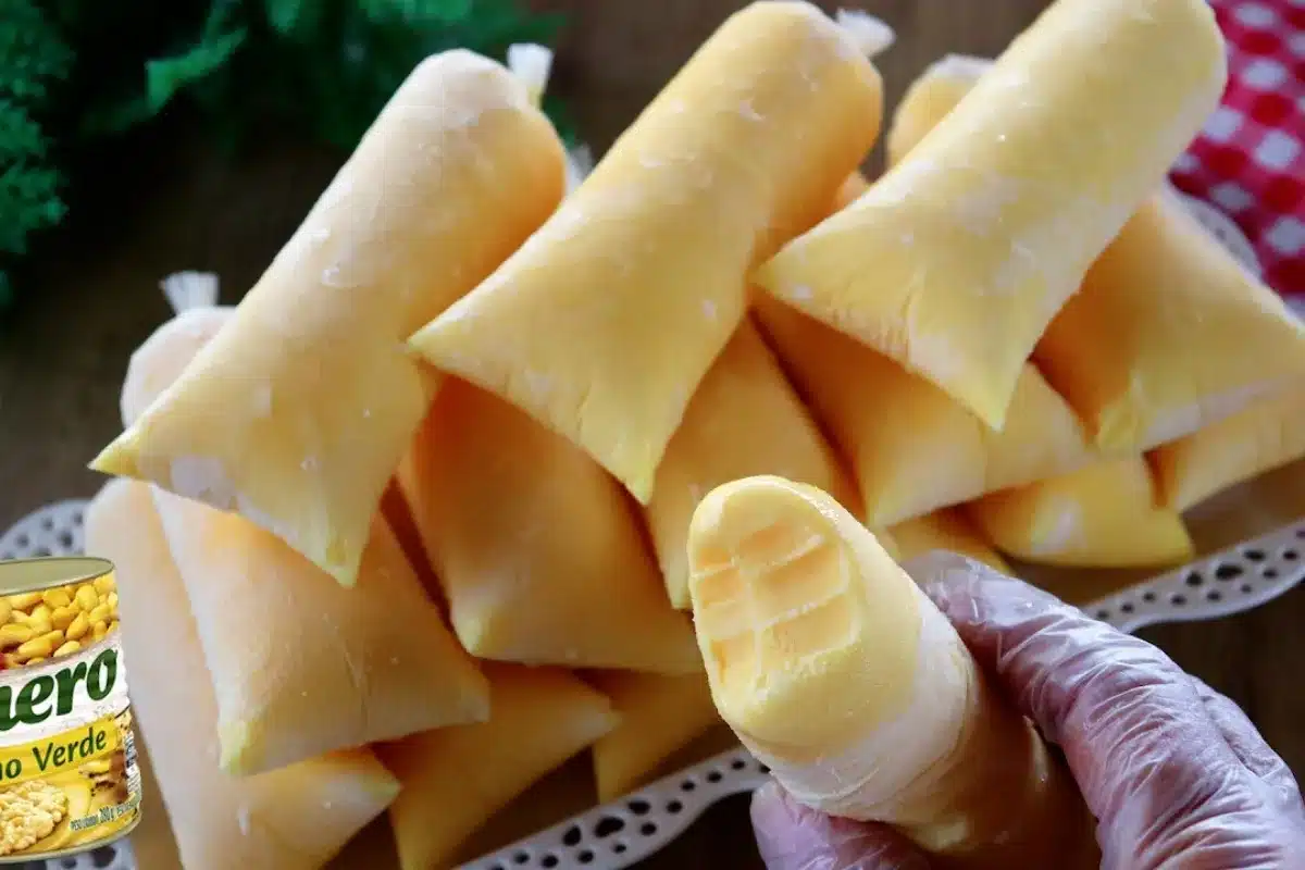 Prepare um geladinho cremoso de milho e surpreenda as crianças nesta tarde!