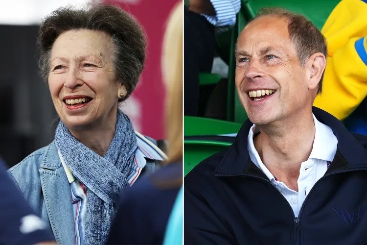 Princesa Anne e príncipe Edward fazem rara aparição juntos em evento na Escócia