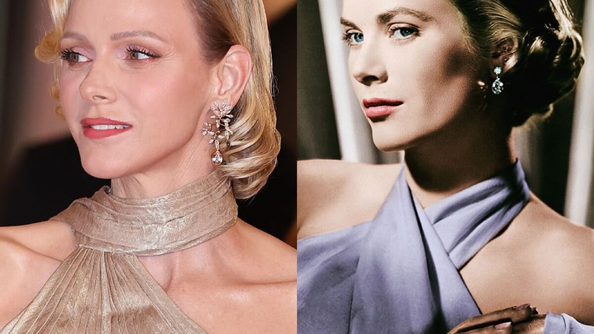 Princesa Charlene de Mônaco resgata glamour de Grace Kelly em gala da Cruz Vermelha